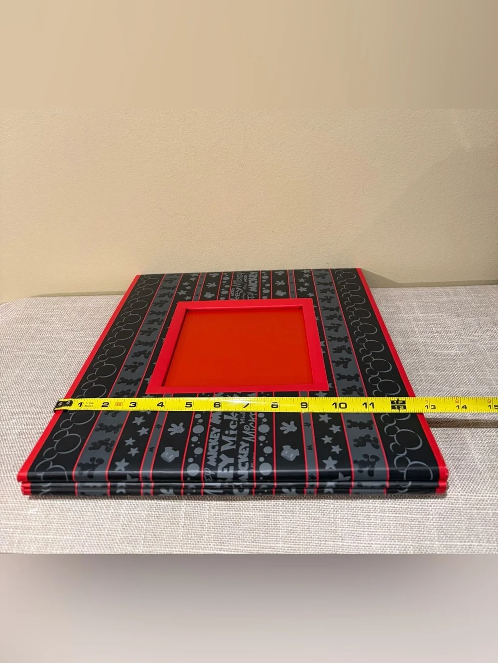 Sandylion Disney Mickey Mouse Photo Album Scrapbook Red Black 12x12